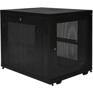 SmartRack 12U Low‑Profile Switch‑Depth Wall‑Mount Rack Enclosure Cabinet