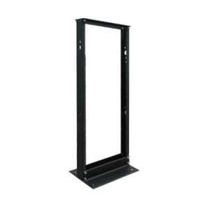 25U SmartRack 2-Post Open Frame Rack – 800 lb Capacity for Network & Rackmount Equipment