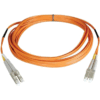 Duplex Multimode 62.5/125 Fiber Patch Cable (LC/ST), 1M (3-ft.)