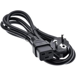 2-Prong European Power Cord, 16A (IEC-320-C19 to SCHUKO CEE 7/7), 8-ft (P050-008)