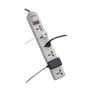 Protect It! 230V 6-Universal Outlet Surge Protector, 1.8M Cord, British Plug, 750 Joules