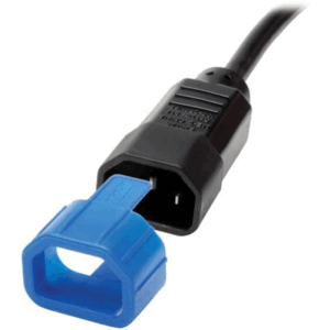 Plug-Lock Inserts (C14 power cord to C13 outlet), Blue, 100 pack (PLC13BL)